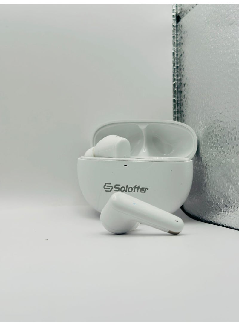 Soloffer SOLO-A10 True Wireless Earbuds | Bluetooth 5.3, Dual Driver & Type-C Fast Charging - Image 3